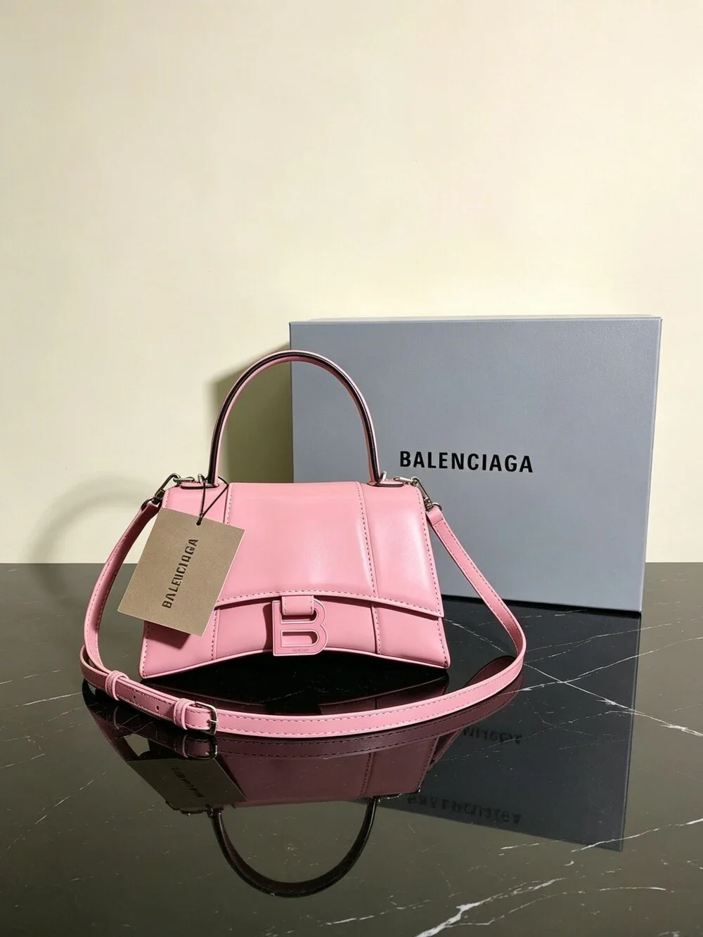 Balenciaga Hourglass XS Top Handle Bag